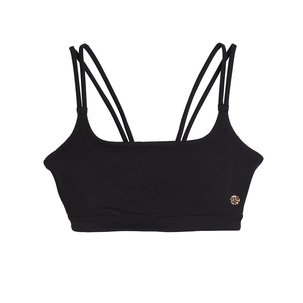 BAHE Dinamica Strappy Active Bra - Black