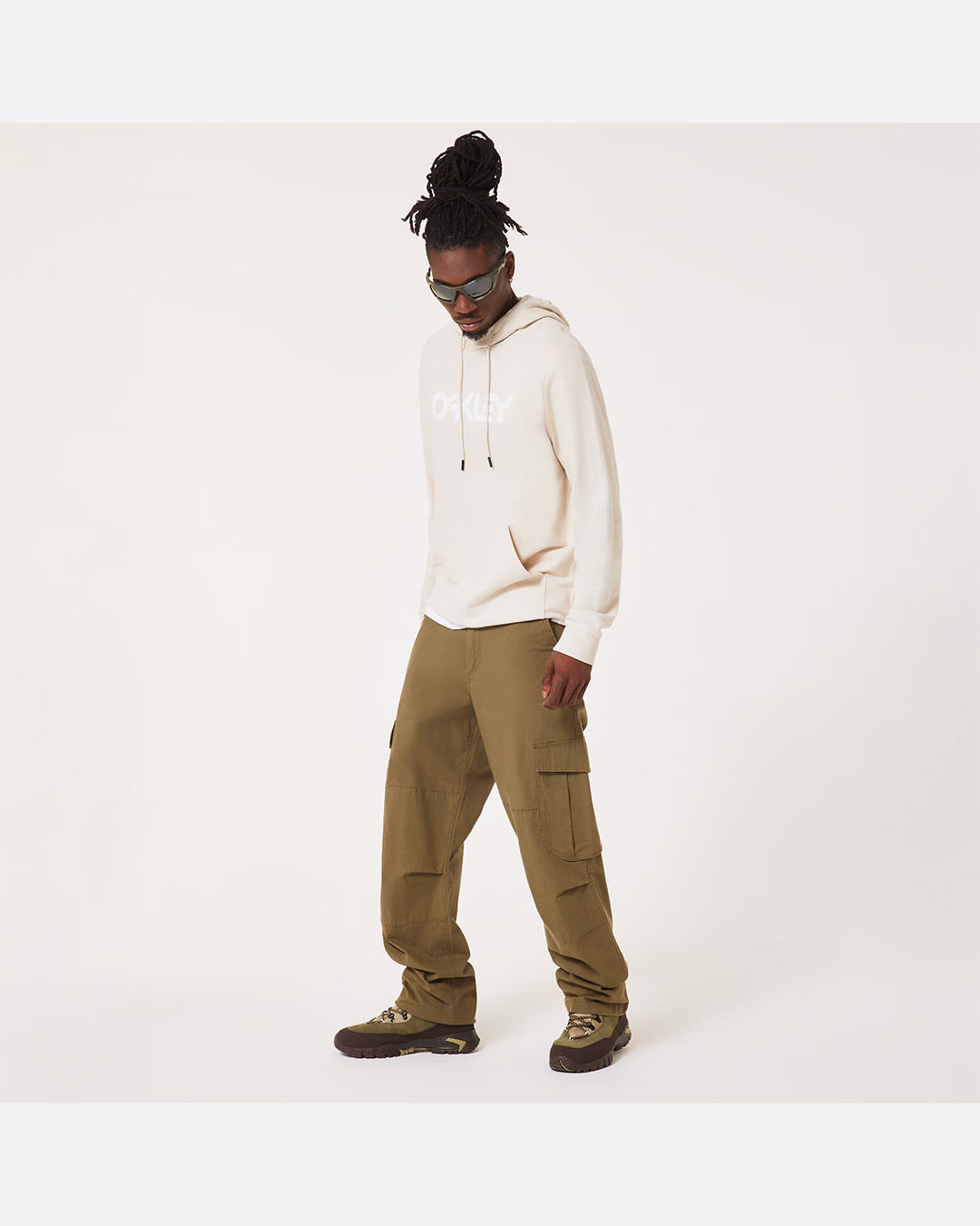Oakley Men's B1B PO Hoodie - Mist/White
