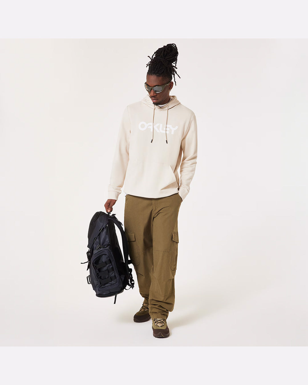 Oakley Men's B1B PO Hoodie - Mist/White