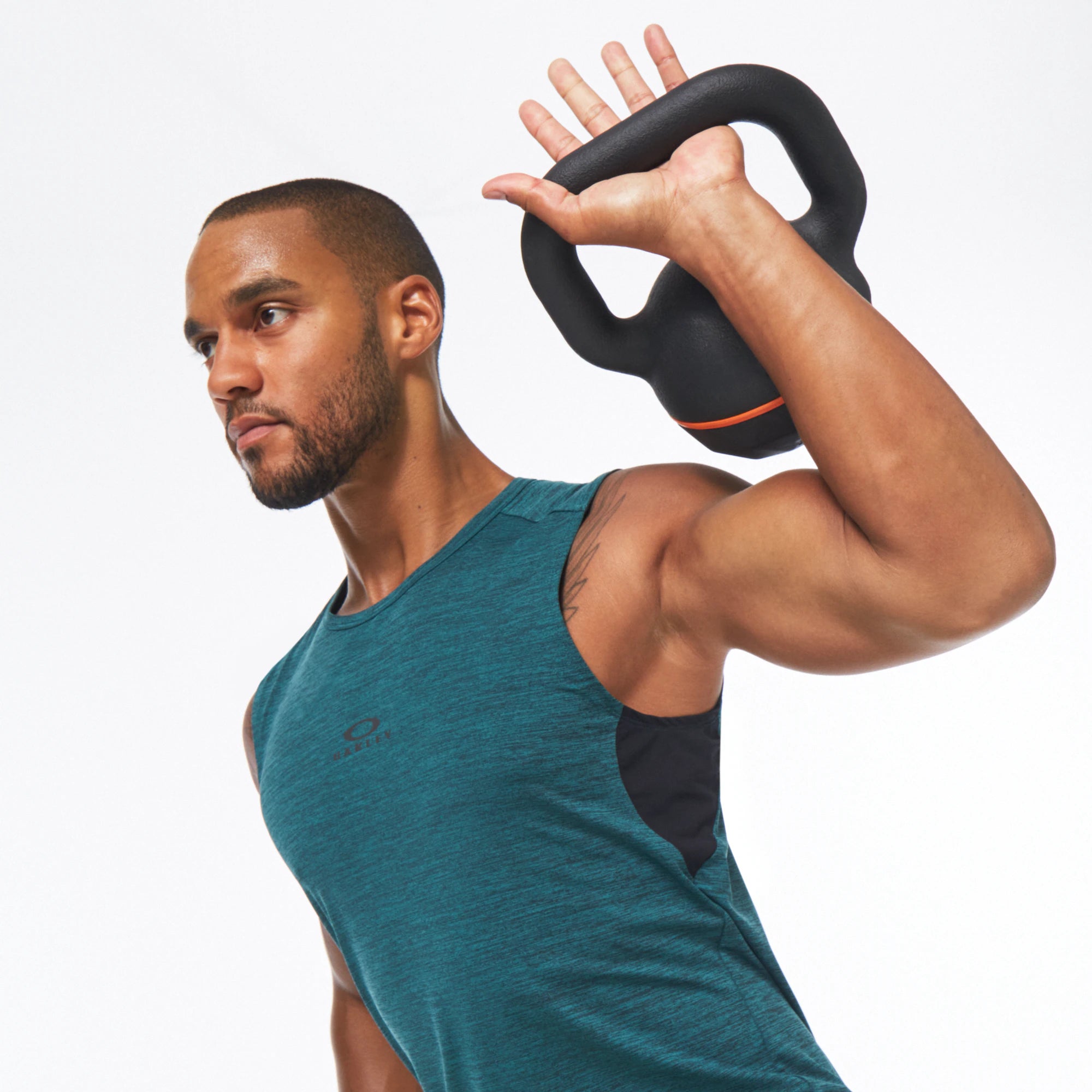 Oakley Men's O Fit RC Sleeveless Tee - Bayberry Heather
