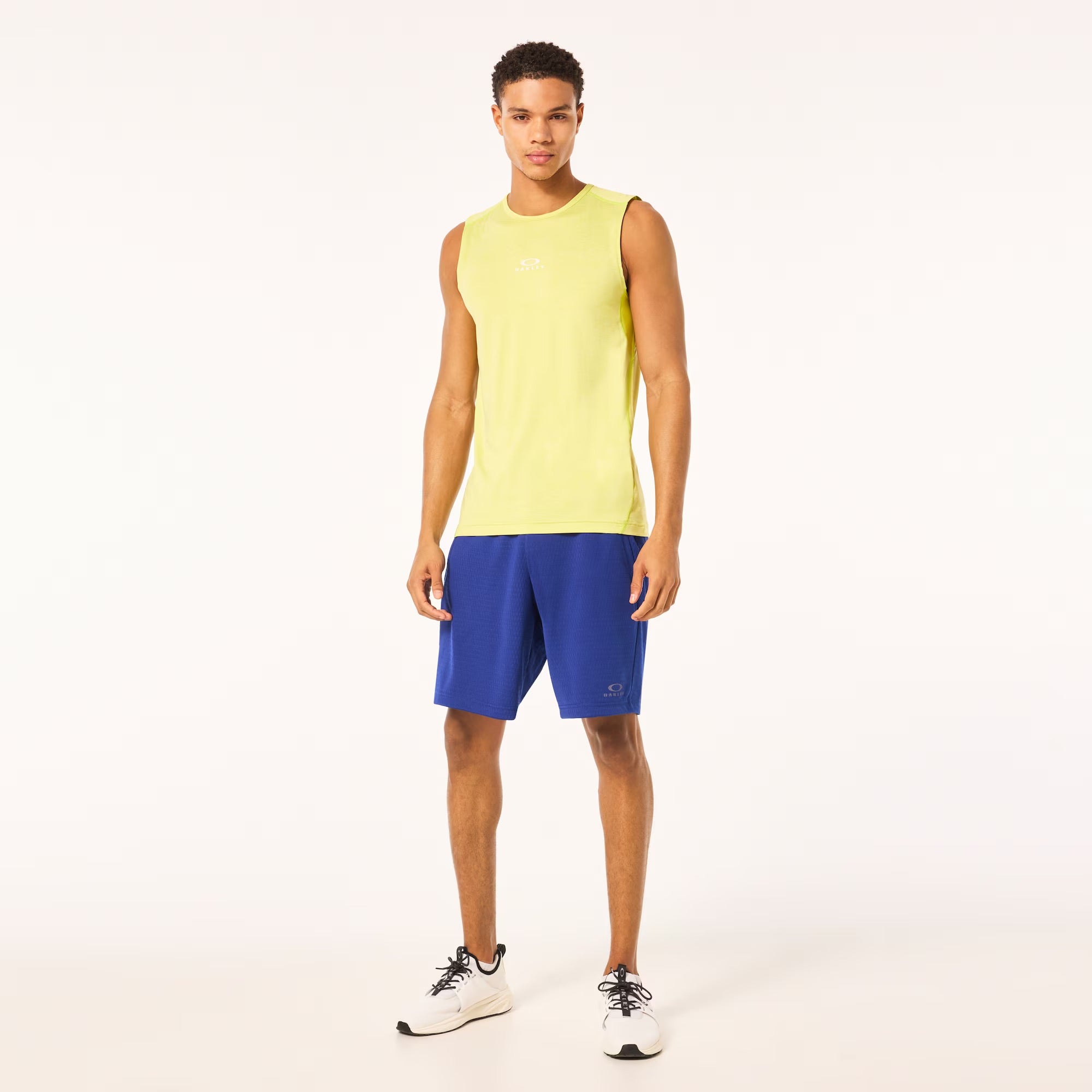 Oakley O Fit RC Sleeveless Tee - Sulphur/White Heather
