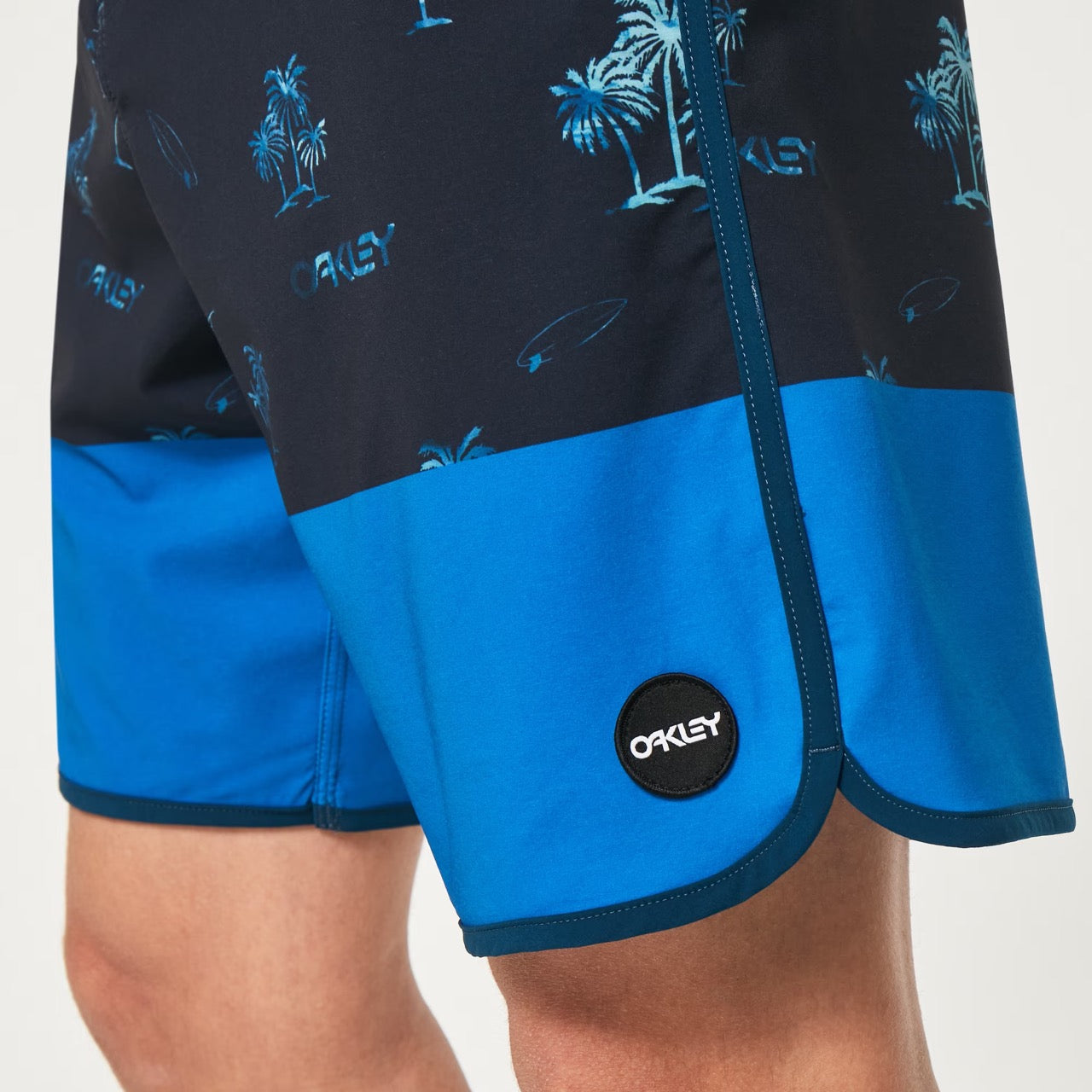 Oakley Tropics St 19"Rc Boardshort - Palms Stripe Blue