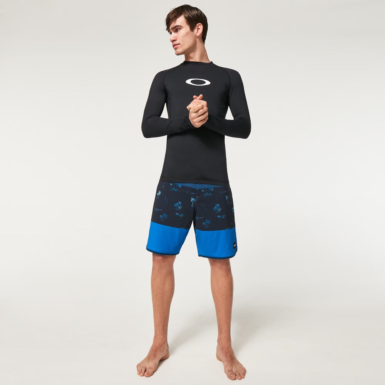Oakley Tropics St 19"Rc Boardshort - Palms Stripe Blue