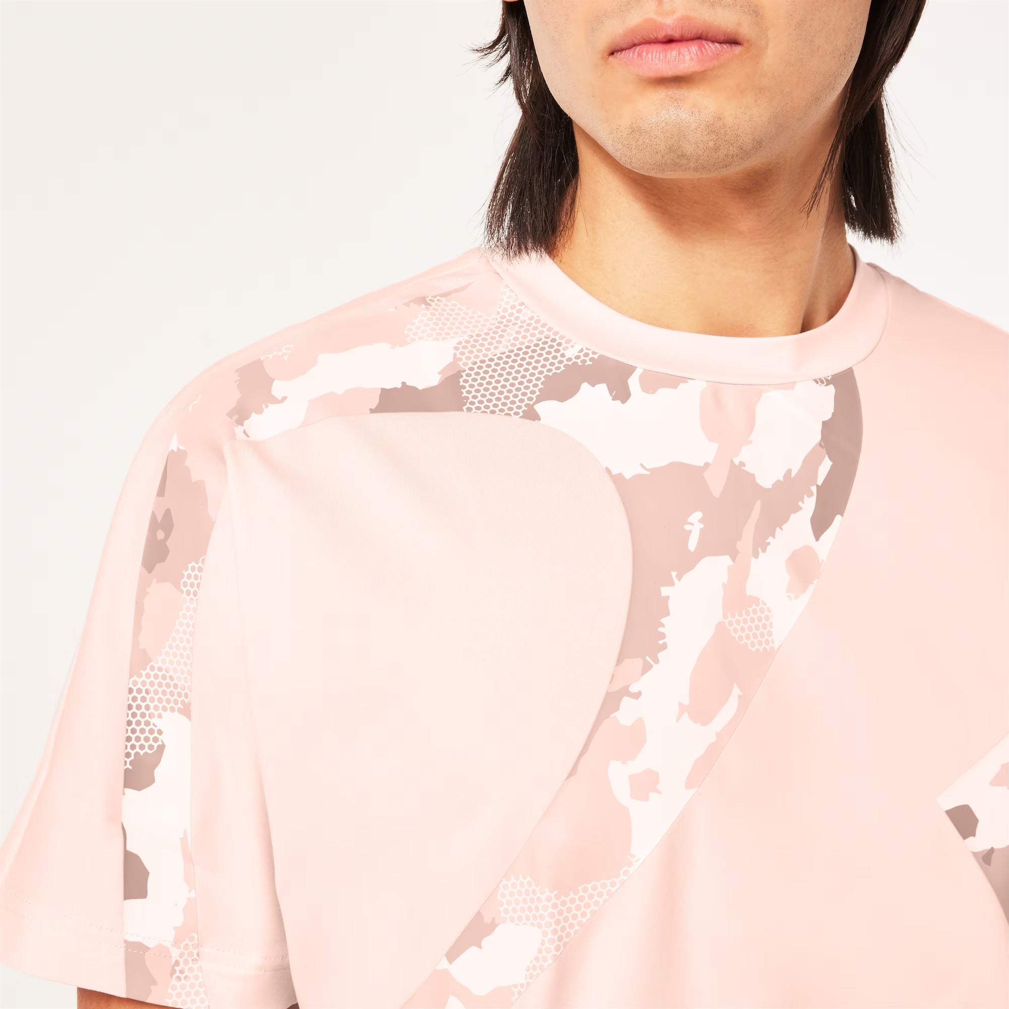 Oakley Enhance QDEVO SS Tee Bold 3.0 - Pink Dust