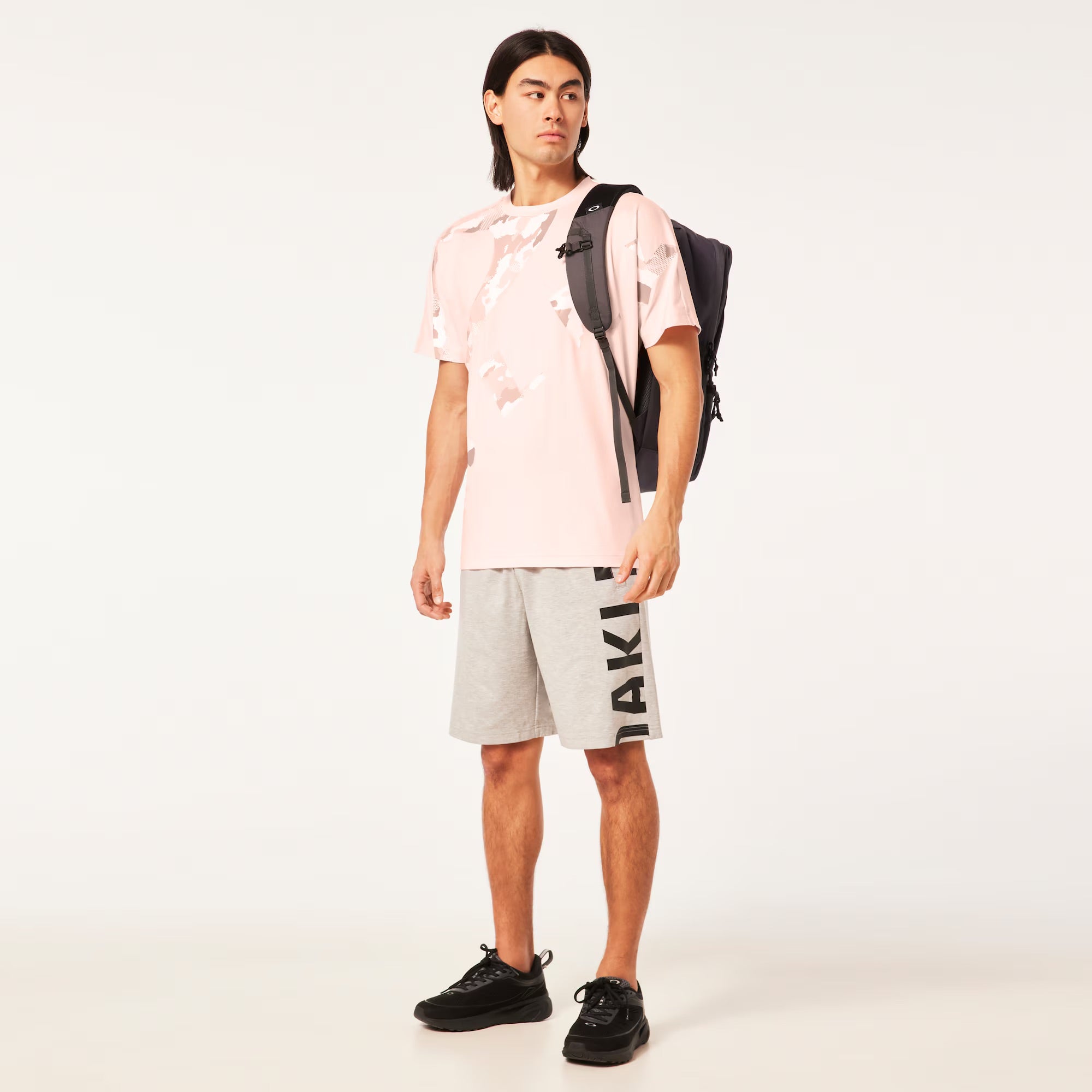 Oakley Enhance QDEVO SS Tee Bold 3.0 - Pink Dust