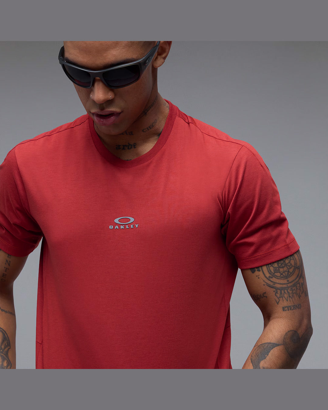 Oakley Edge Force SS Tee - Flame Red