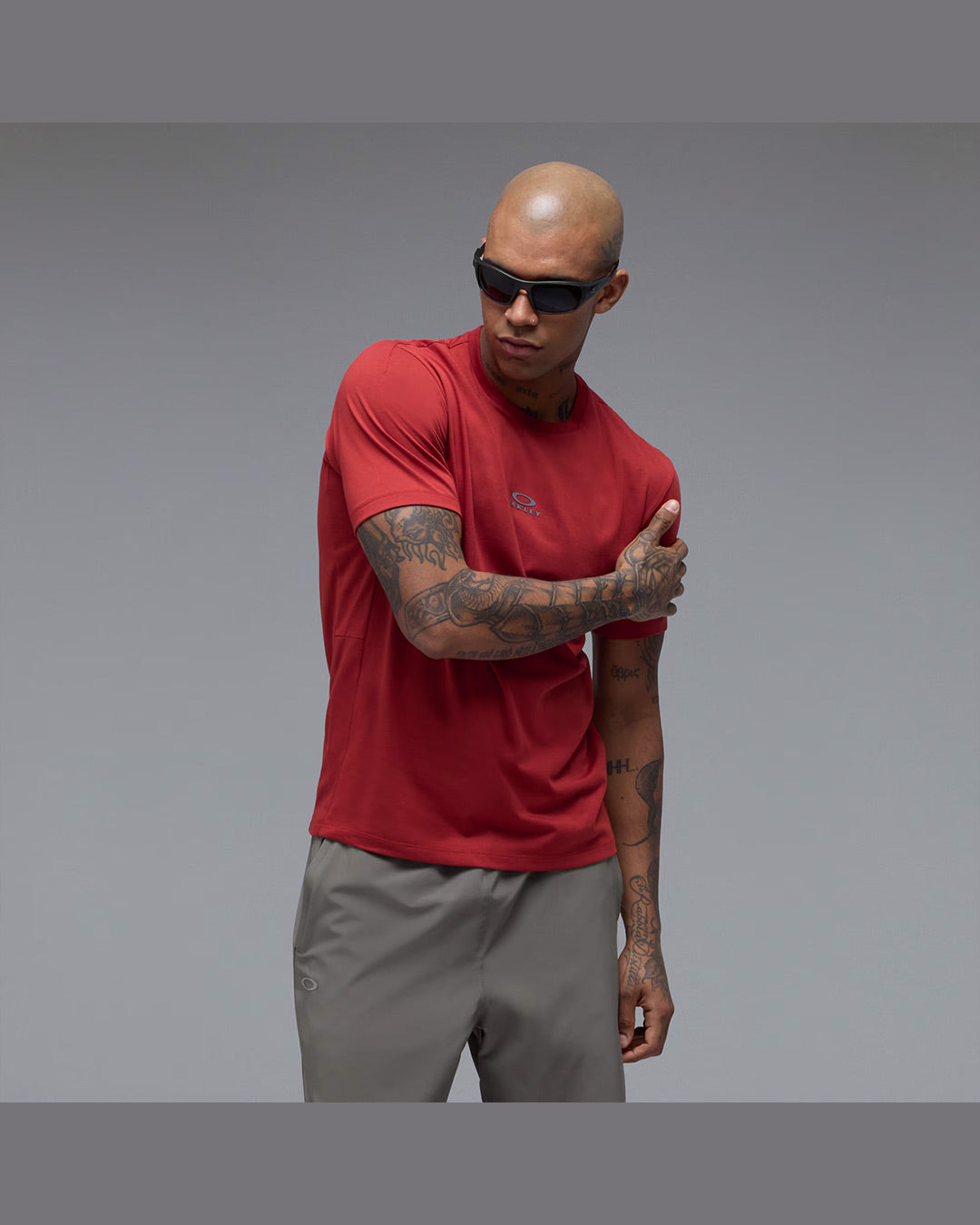 Oakley Edge Force SS Tee - Flame Red