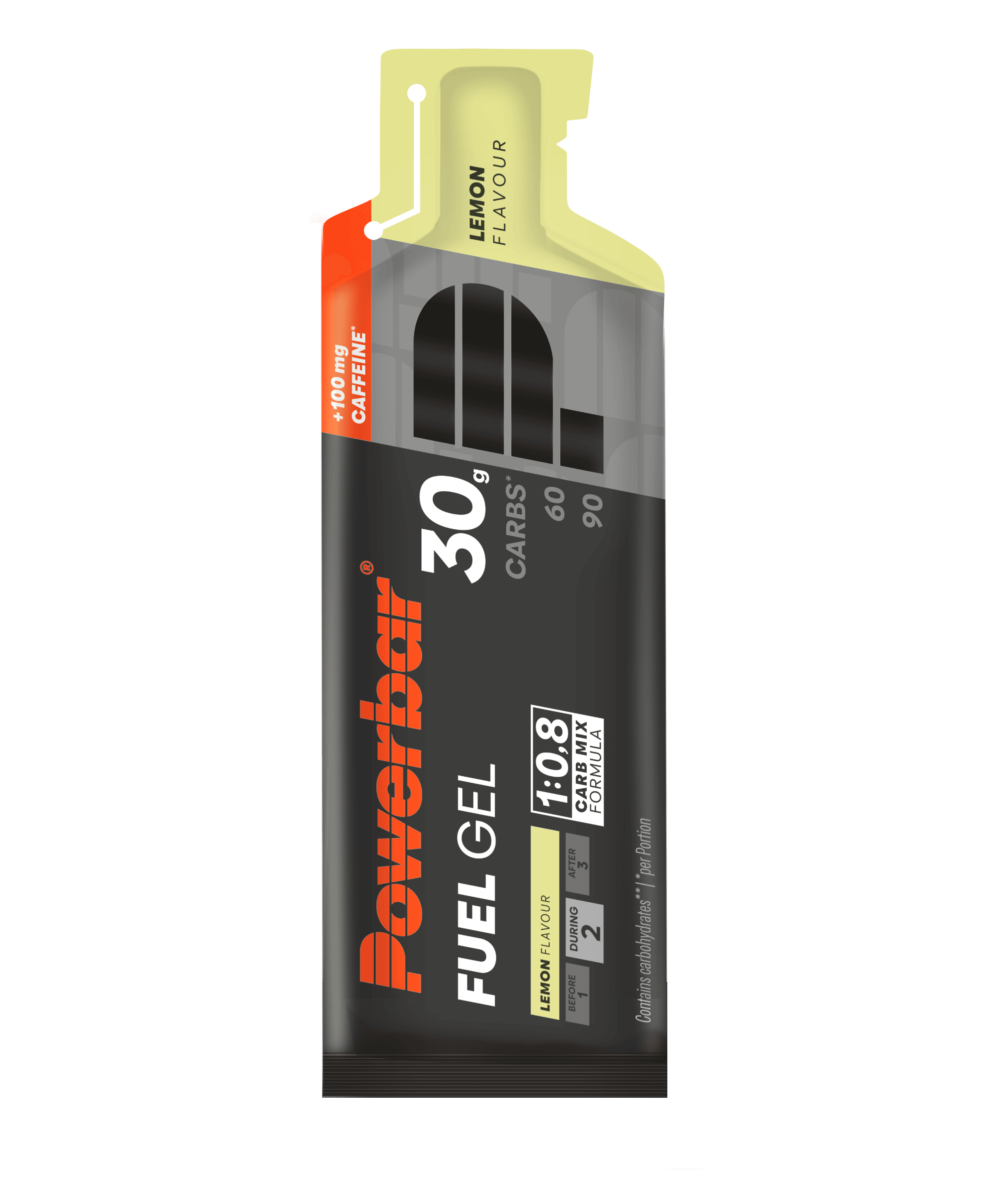 PowerBar Fuel Gel 30 50ml - Lemon with Caffeine