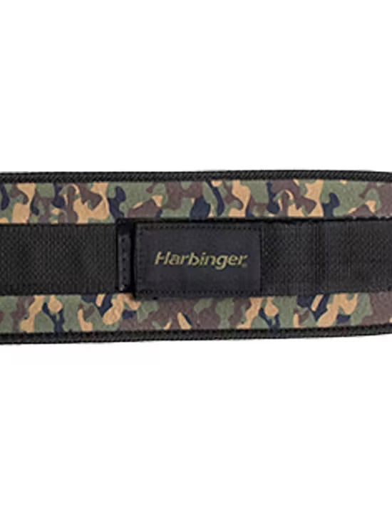 Harbinger Unisex's 4.5inch Foam Core Belt - Woodland Camo