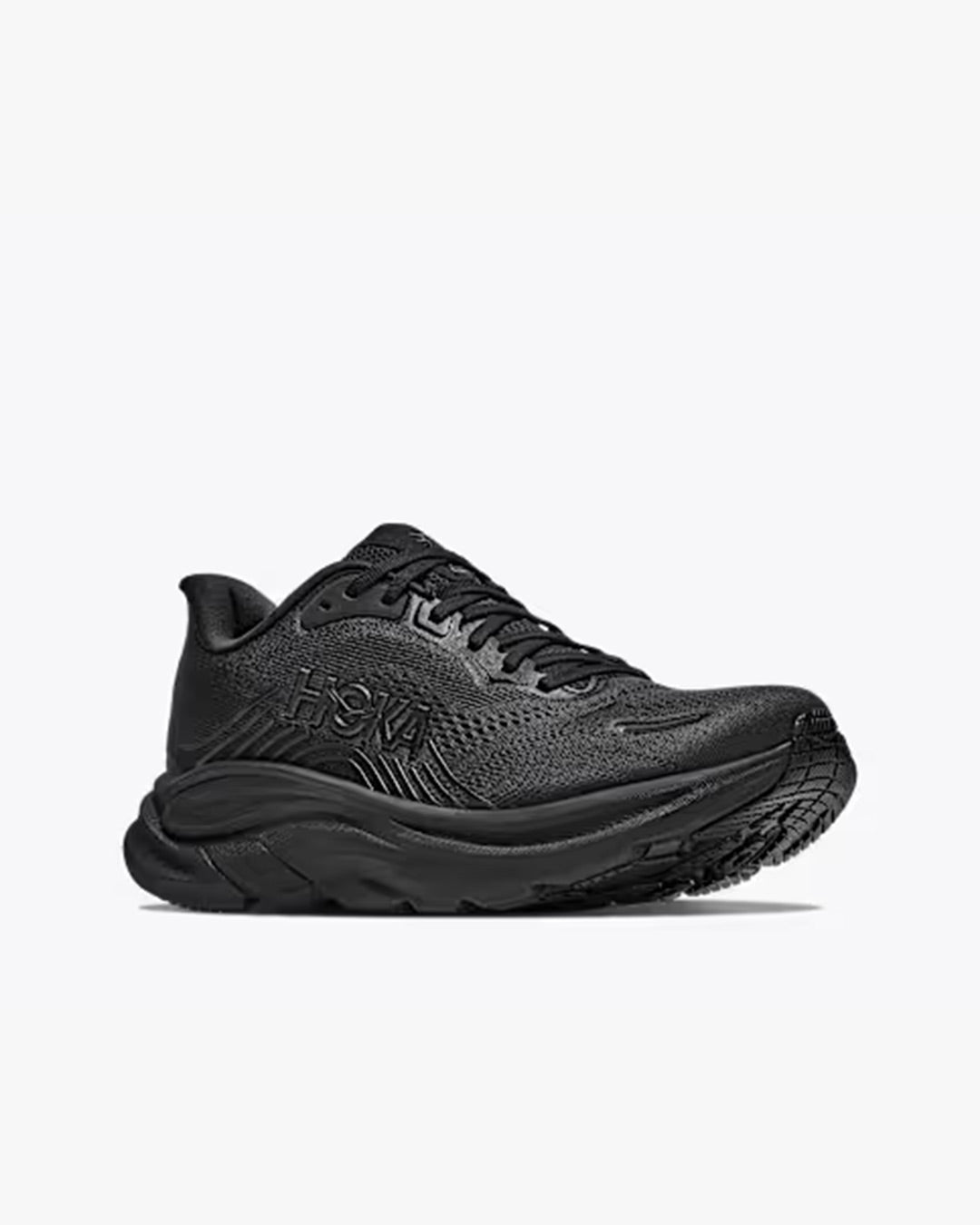 HOKA Men's Clifton 11 Wide - Black/Black