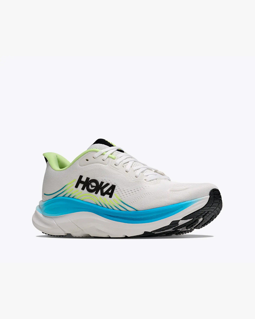 HOKA Men's Clifton 11 Wide - Frost/Black