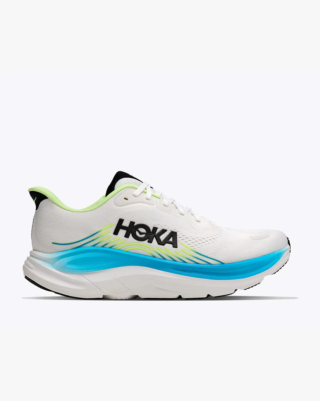 HOKA Men's Clifton 11 Wide - Frost/Black