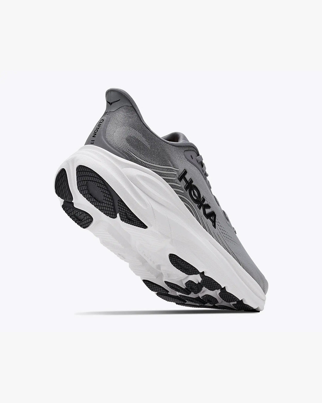 HOKA Men's Clifton 11 Wide - Galactic Grey/Stellar Grey