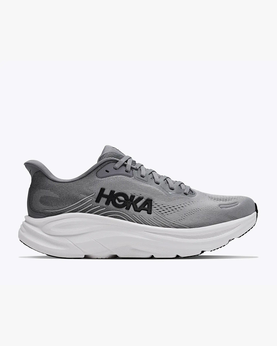 HOKA Men's Clifton 11 Wide - Galactic Grey/Stellar Grey