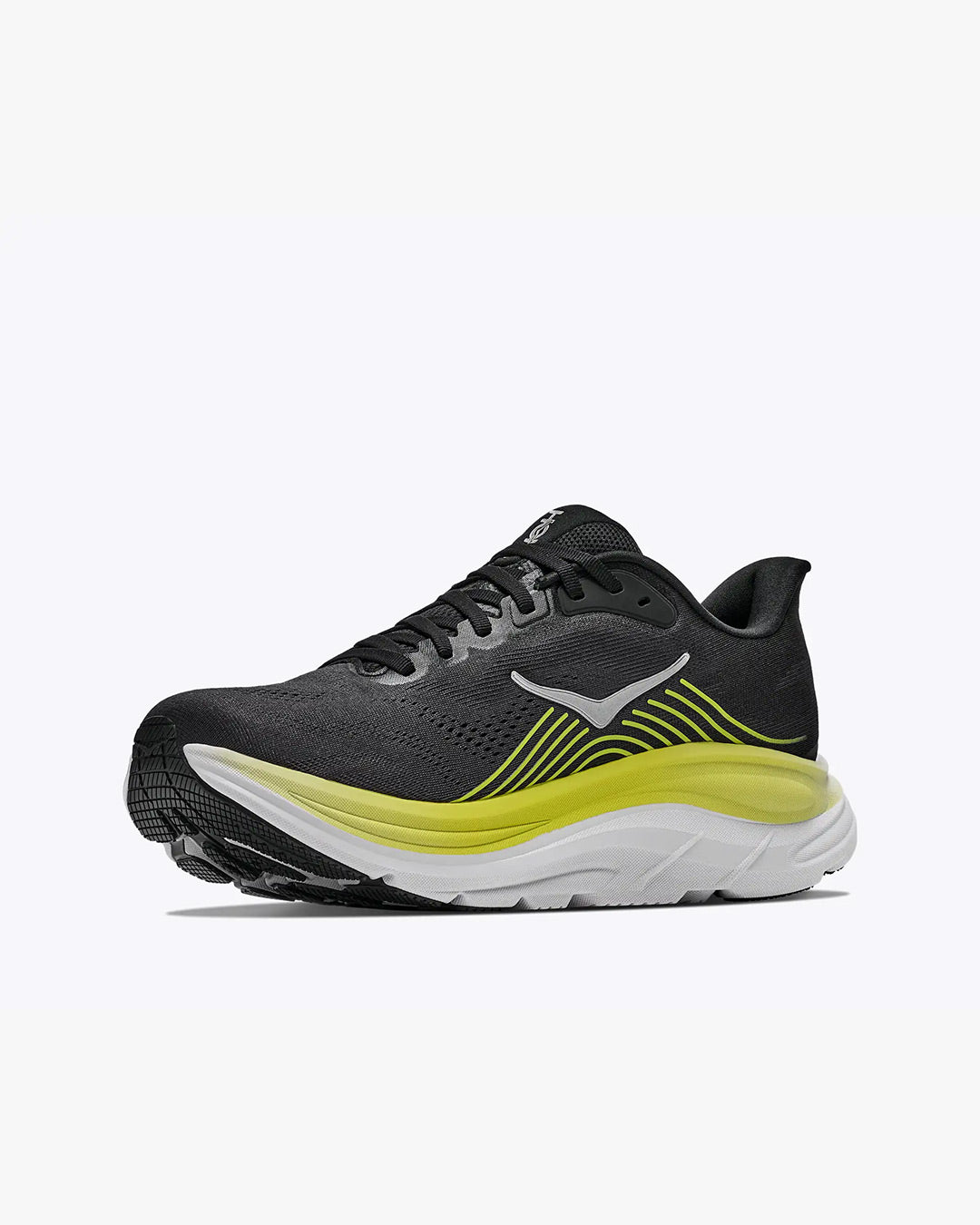 HOKA Men's Clifton 11 Wide - Black/Cosmic Grey
