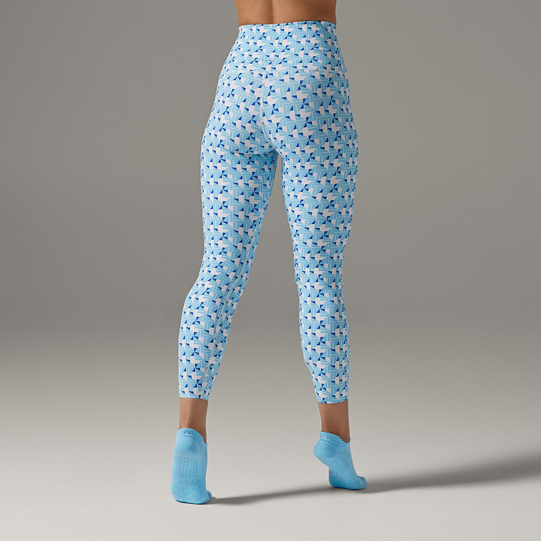 TAVI High Waisted 7/8 Tight - Geo Sail