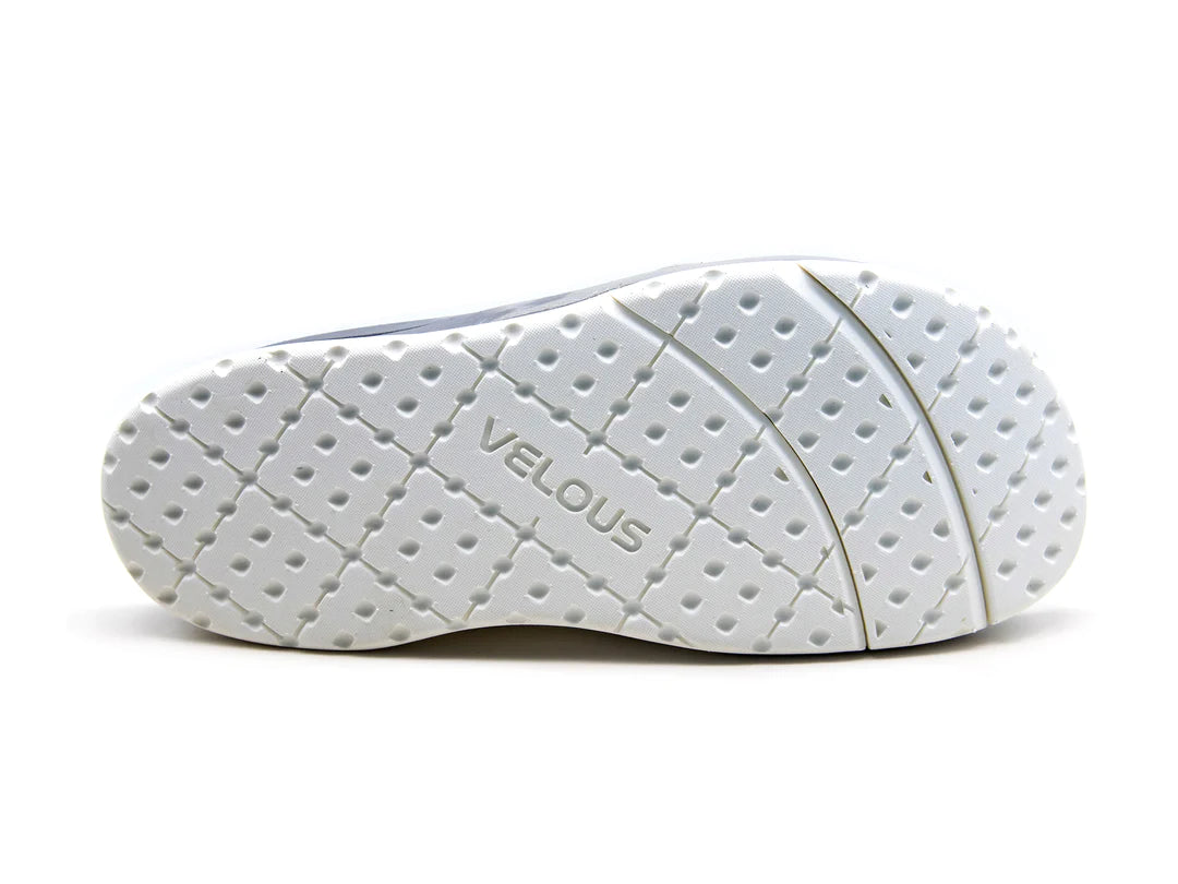 VELOUS Unisex's Hoya Slide - Light Gray/White
