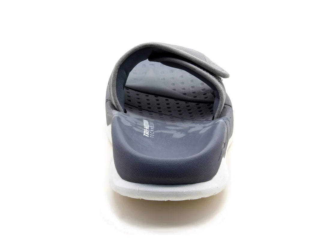 VELOUS Unisex's Hoya Slide - Light Gray/White