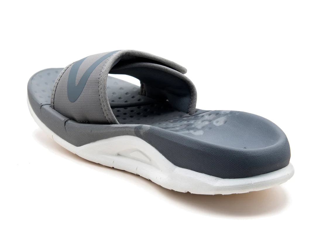 VELOUS Unisex's Hoya Slide - Light Gray/White