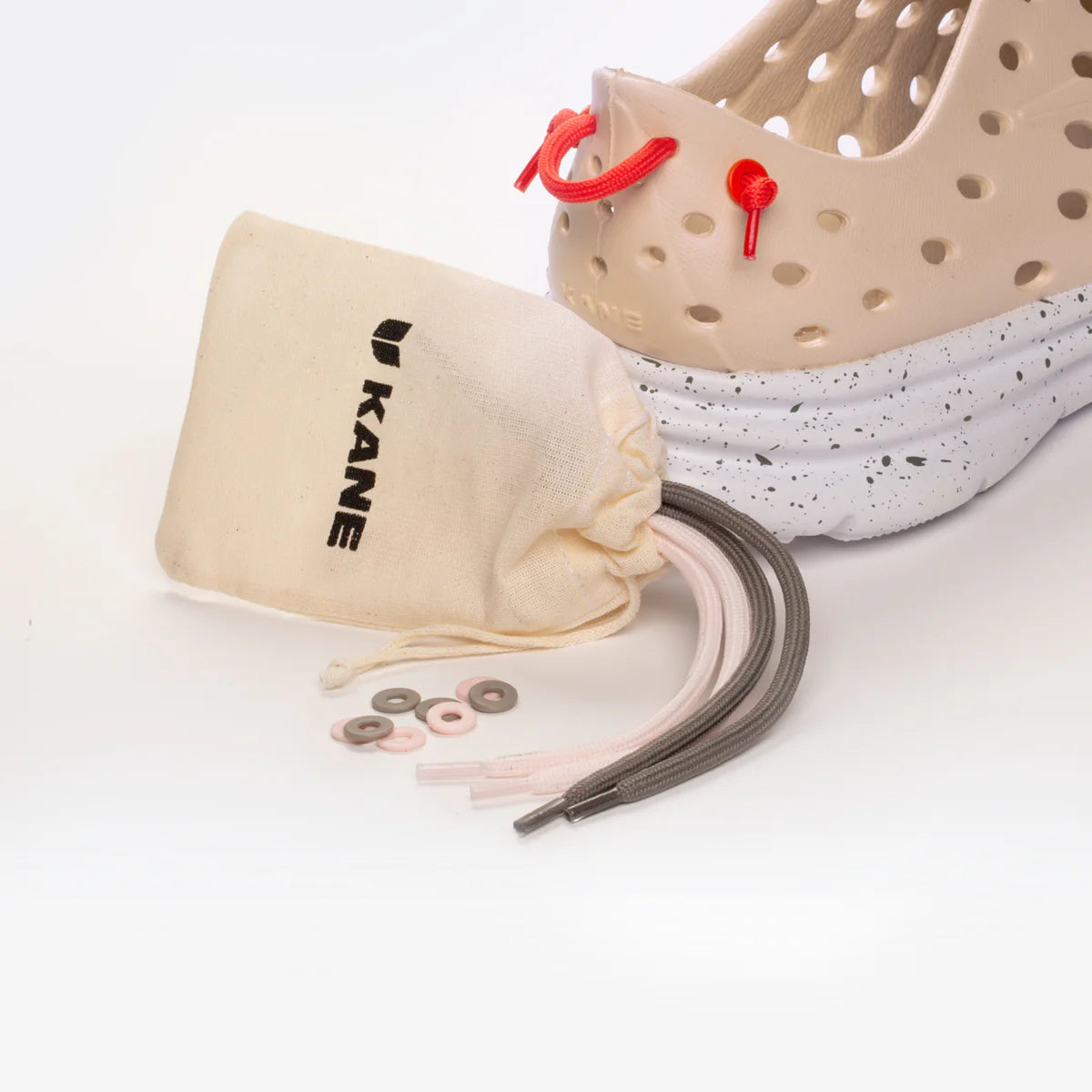 KANE Unisex's Revive Shoe - Sandstone/White Speckle (KR59)