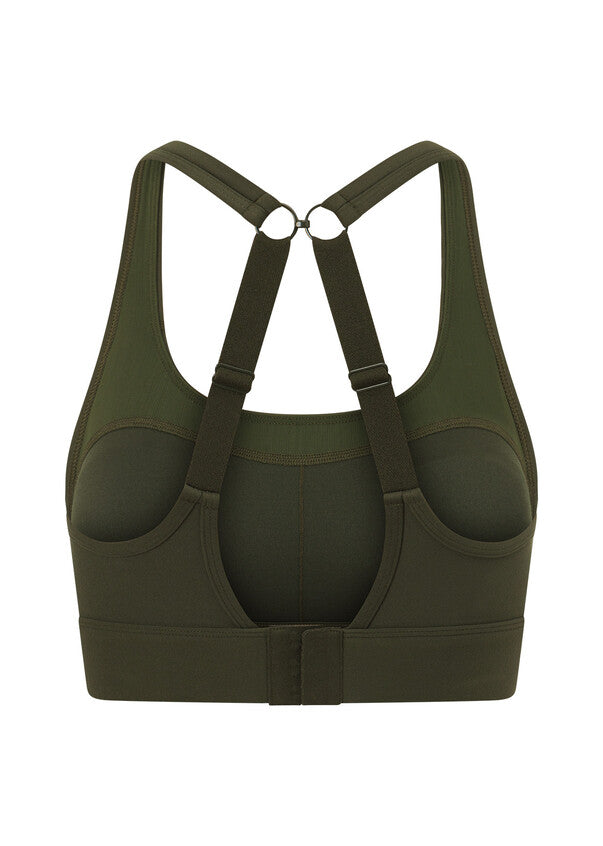 Lorna Jane Amy Maximum Support Sports Bra - Luxury Green