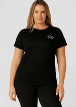 Lorna Jane Lotus T-Shirt - Black