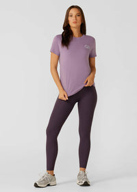 Lorna Jane Lotus T-Shirt - Dusted Violet