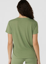 Lorna Jane Lotus T-Shirt - Green Goodness