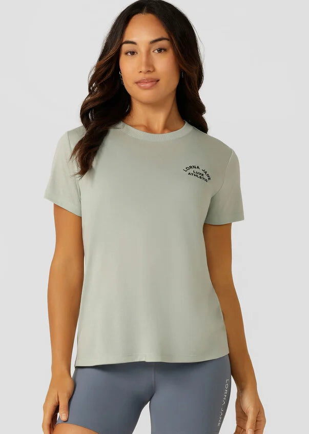 Lorna Jane Lotus T-Shirt - Iced Matcha