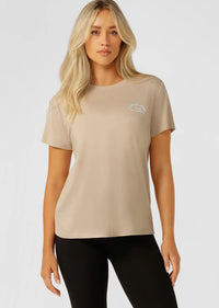 Lorna Jane Lotus T-Shirt - Oxford Tan