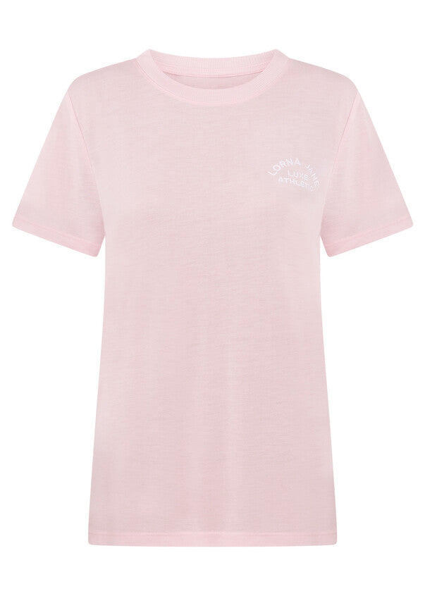 Lorna Jane Lotus T-Shirt - Pale Peony