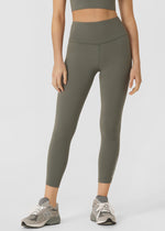 Lorna Jane Lotus No Chafe Phone Pocket Ankle Biter Leggings - Agave Green