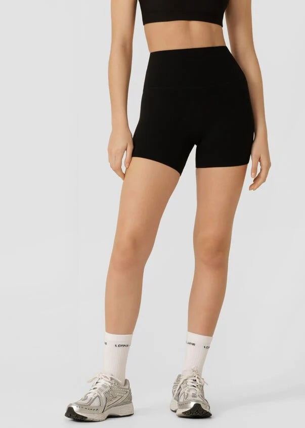 Lorna Jane Elevate 14cm Bike Shorts Black Key Power Sports Singapore