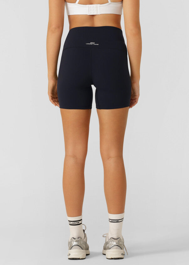 Lorna Jane Elevate 14cm Bike Shorts - Midnight Blue