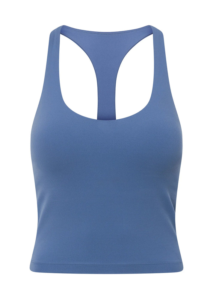 Lorna Jane Liberty Bra Tank Combo - Misty Blue