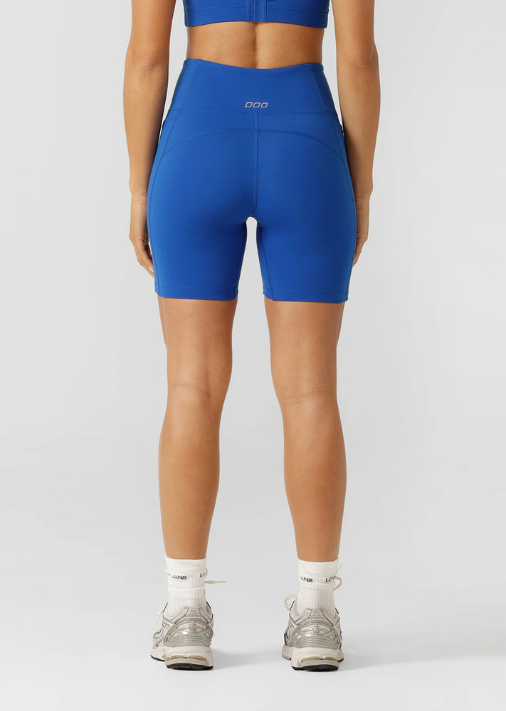 Lorna Jane Amy No Ride Phone Pocket 14cm Bike Shorts -  Cobalt Blue