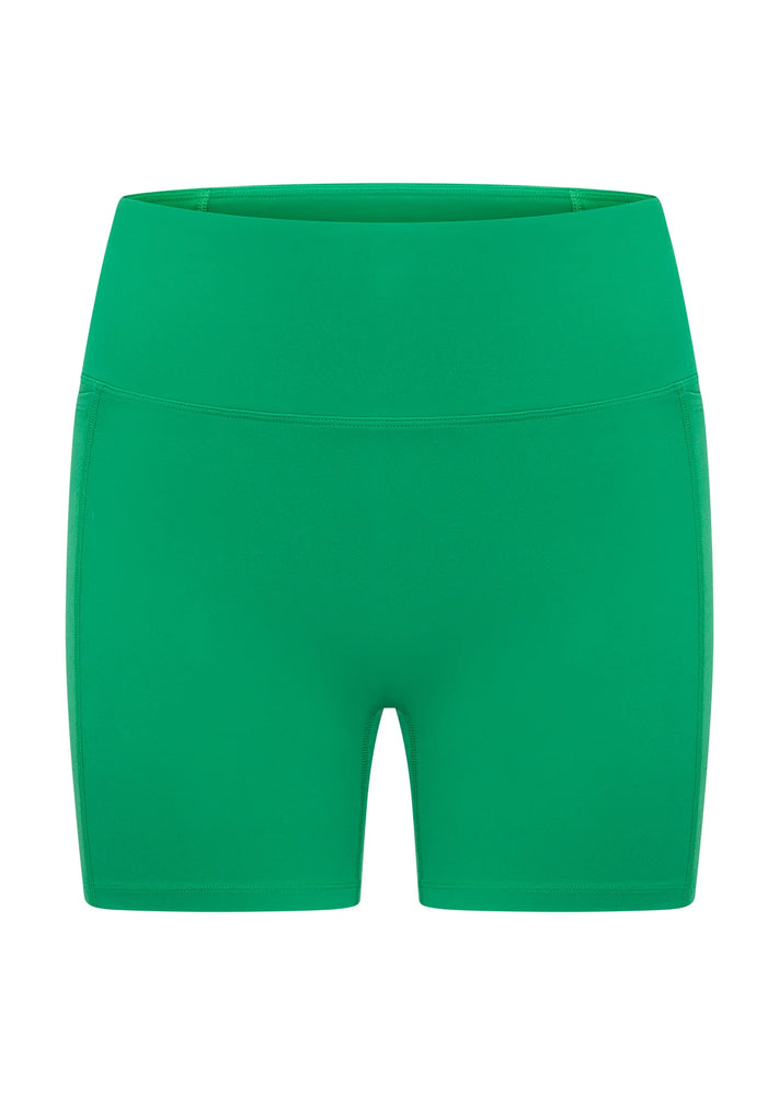 Lorna Jane Amy No Ride Phone Pocket 14cm Bike Shorts - Emerald