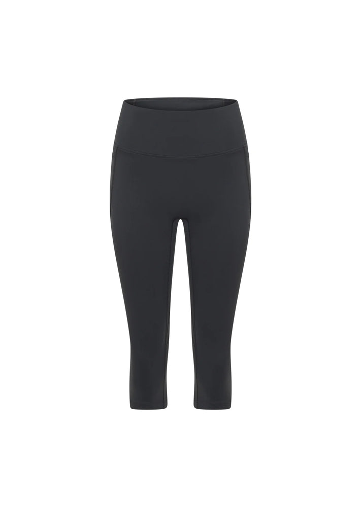 Lorna Jane Amy No Ride Phone Pocket 3/4 Leggings - Titanium