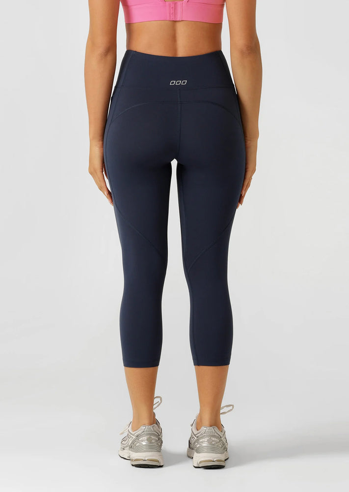 Lorna Jane Amy No Ride Phone Pocket 7/8 Leggings - Imperial Blue