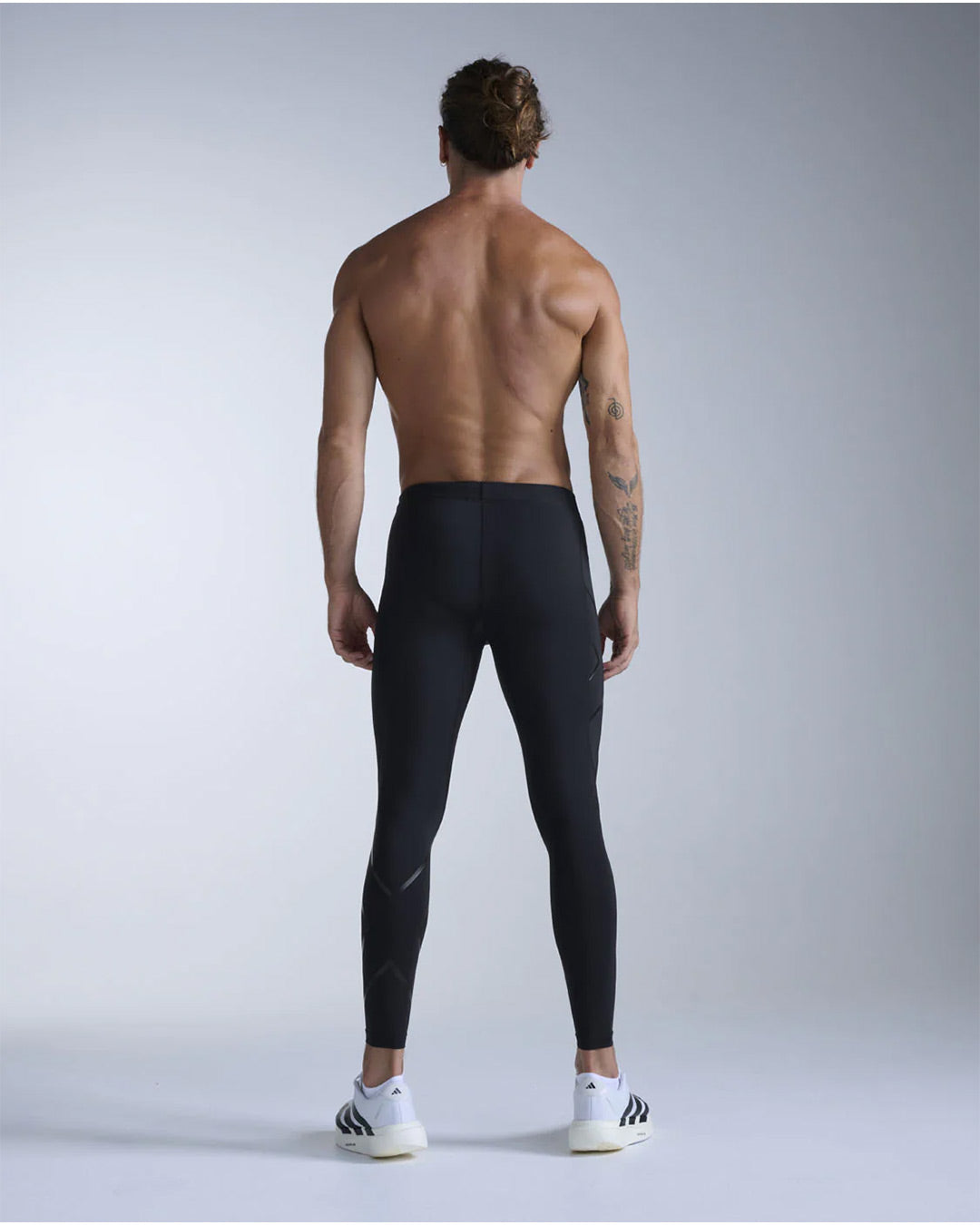 2XU Men's Core Compression Tights - Black/Black