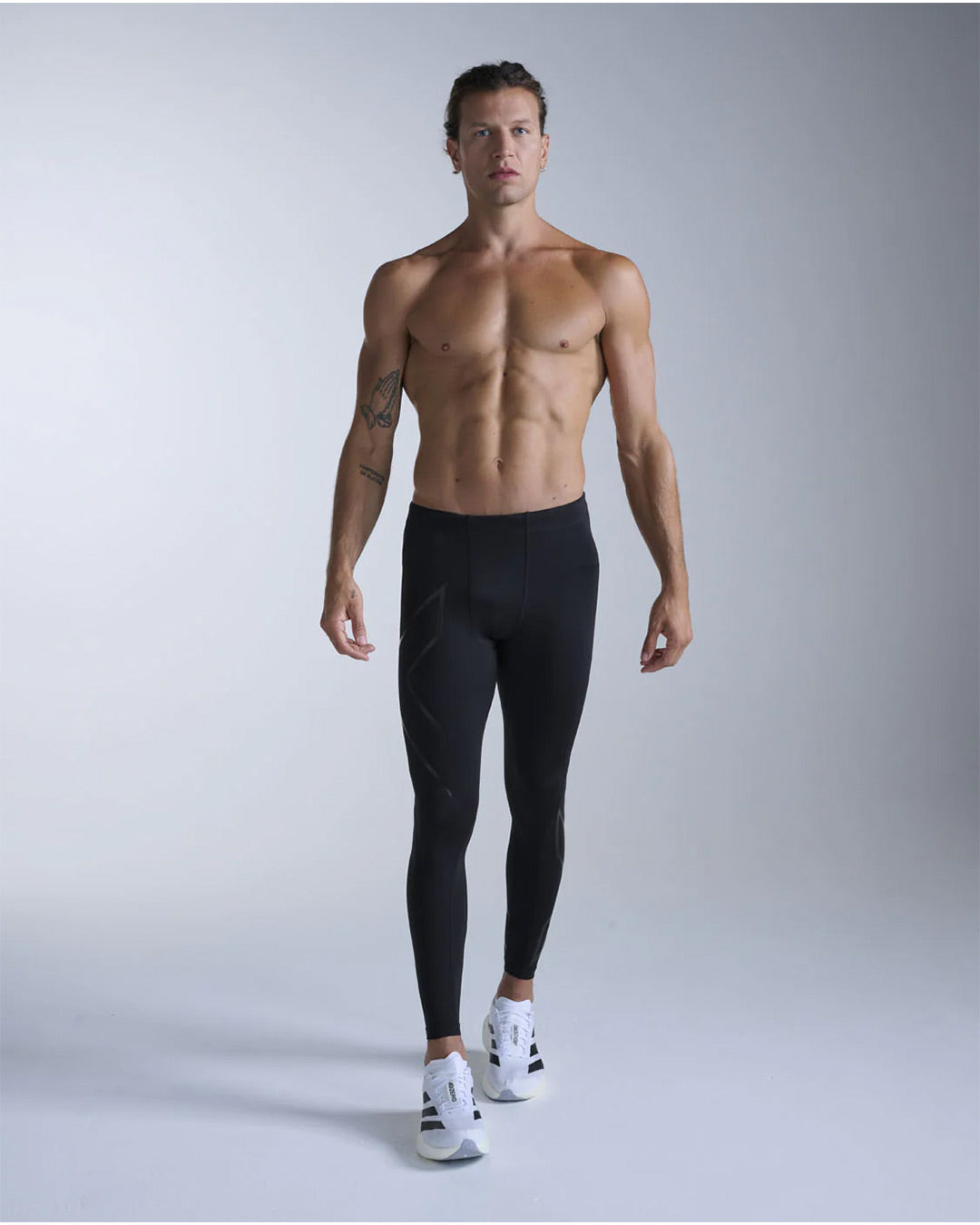 2XU Men's Core Compression Tights - Black/Black – Key Power Sports