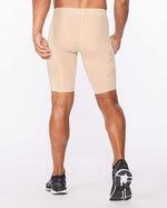 2XU Men's Compression Short- MA3851B  (BGE/SIL)