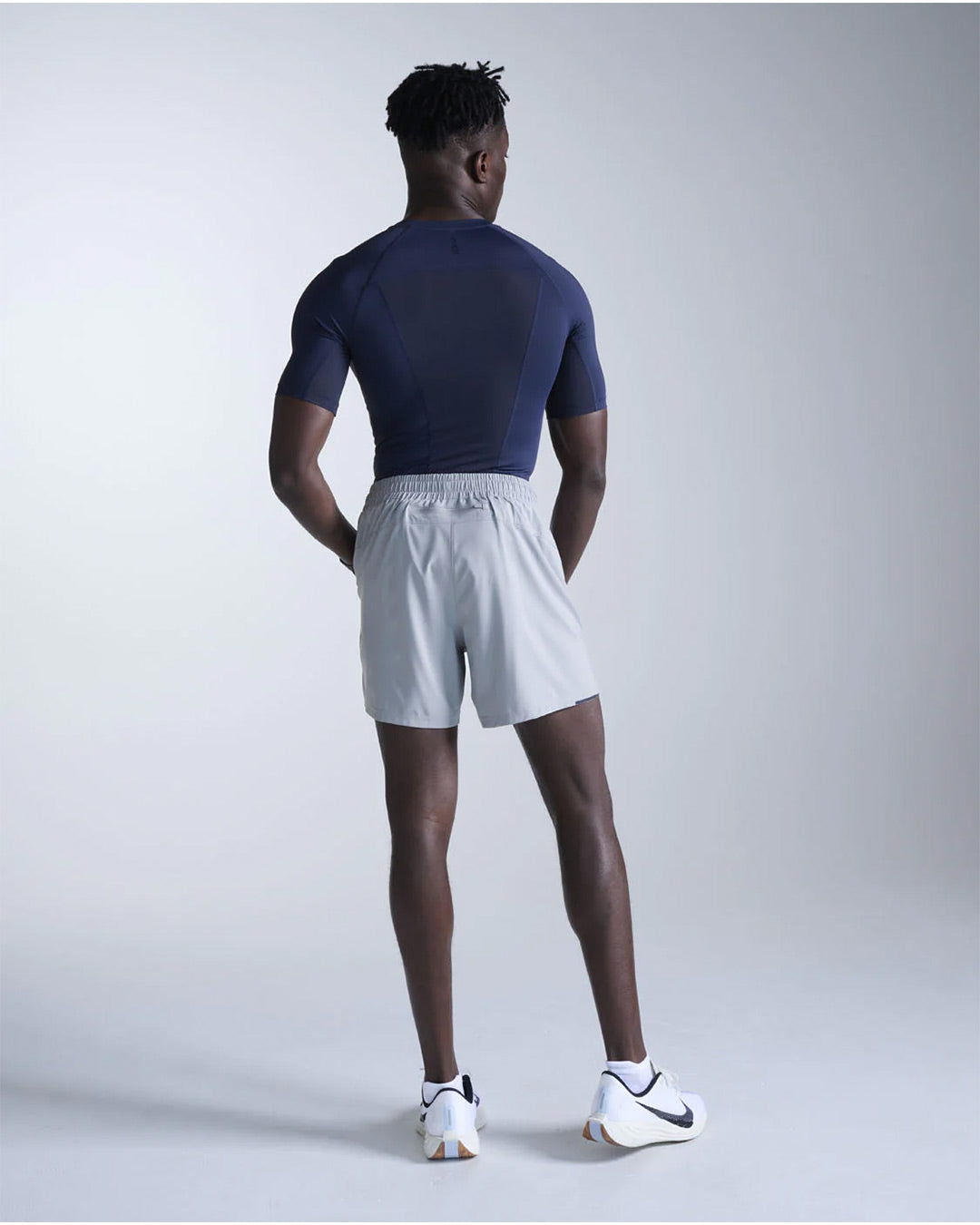 2XU Men's Core Compression Short Sleeve - Navy/Navy