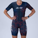 ZOOT Women's Ltd Tri Aero Full Zip Racesuit - Phoenix