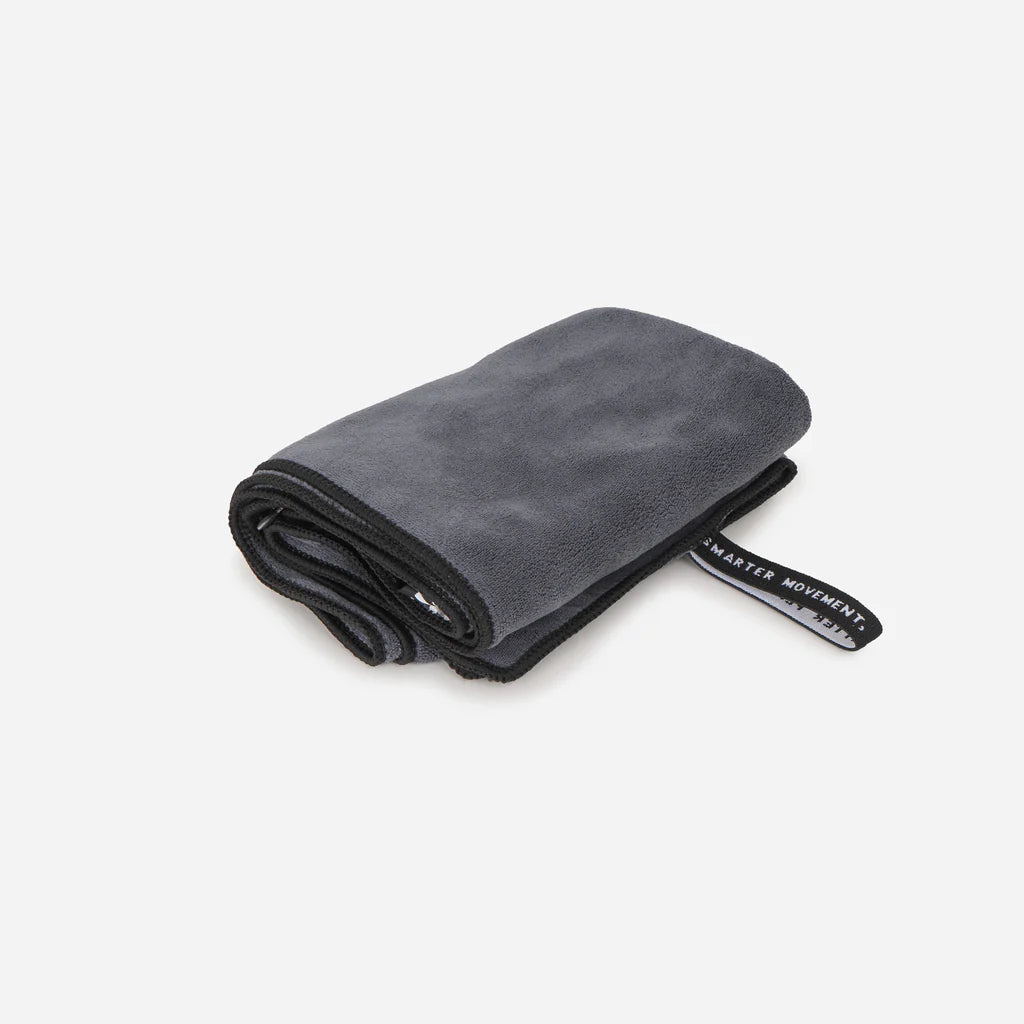 PTP Microfibre Action Towel - Jet Black