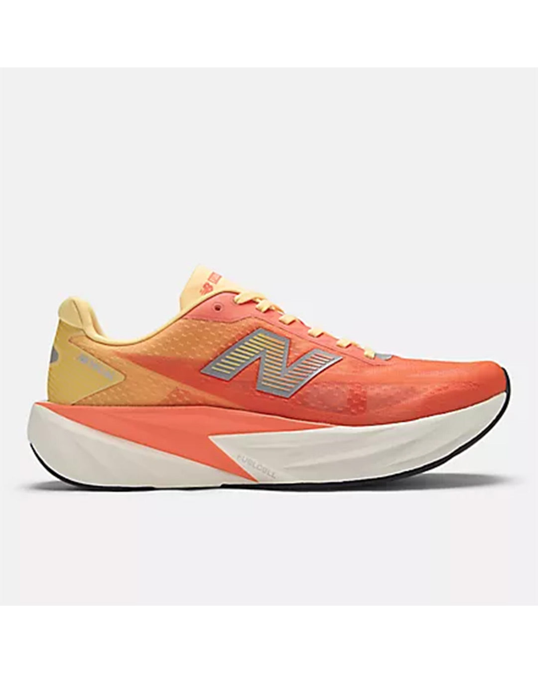 New Balance Men's FuelCell Rebel v5 - Tangerine Heat/Silver Metallic