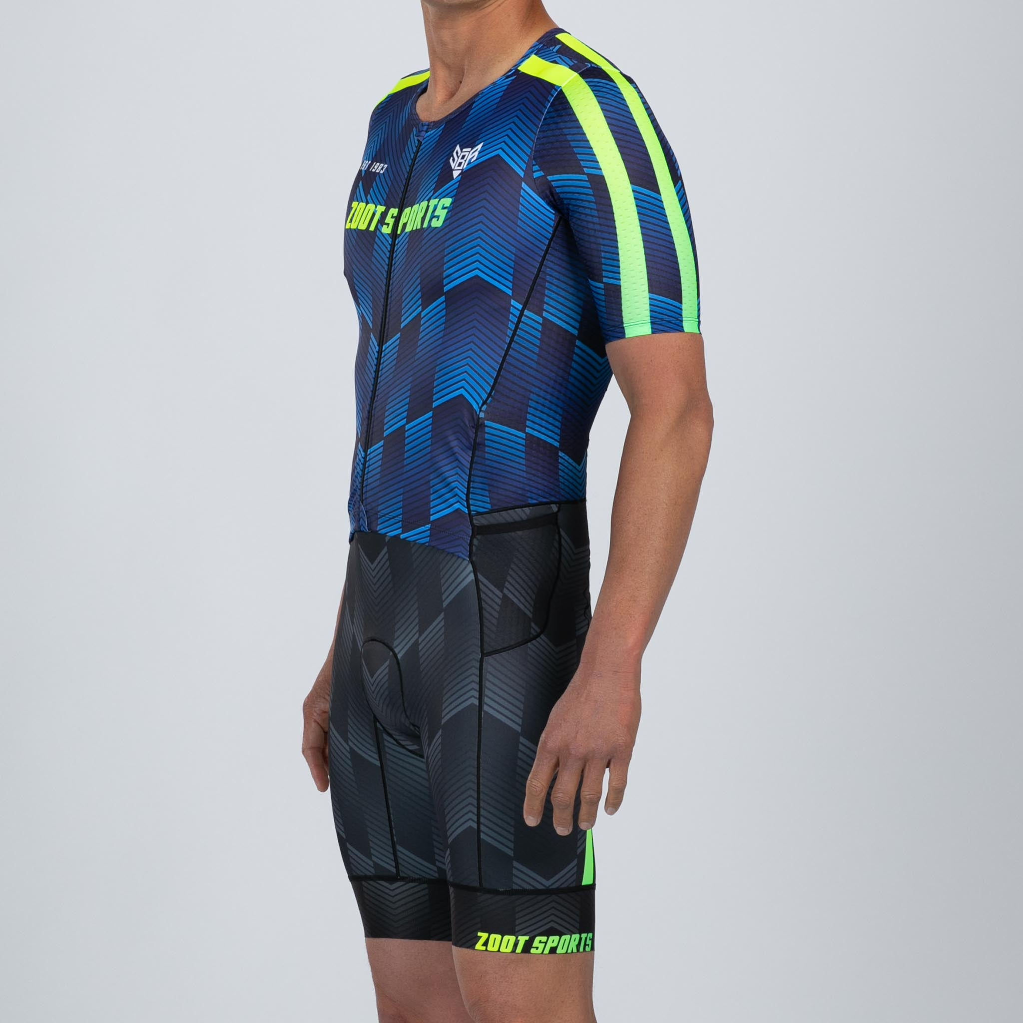 ZOOT Men's Ltd Tri Aero Full Zip Racesuit - Speedway