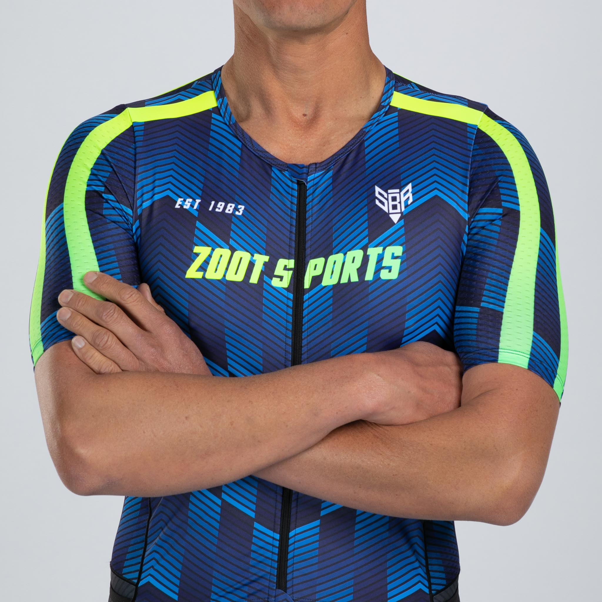 ZOOT Men's Ltd Tri Aero Full Zip Racesuit - Speedway