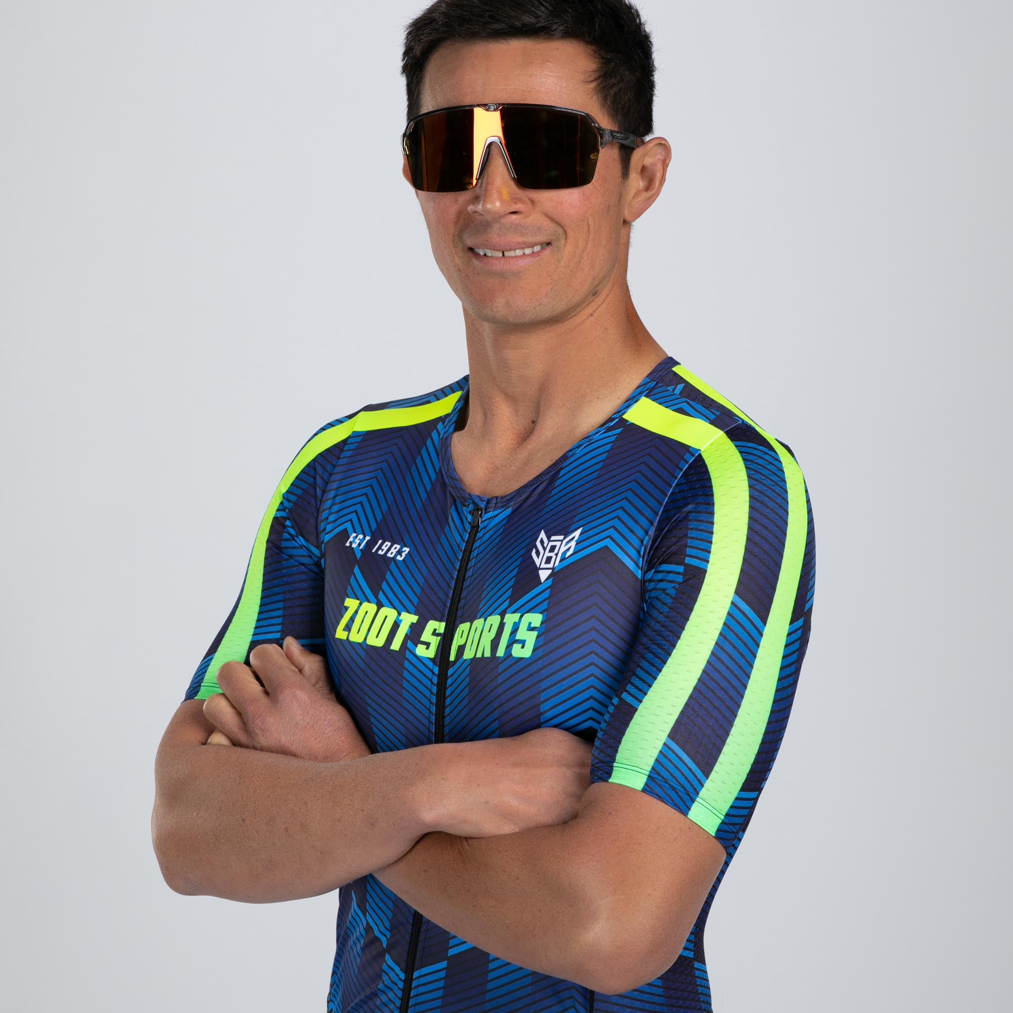 ZOOT Men's Ltd Tri Aero Full Zip Racesuit - Speedway