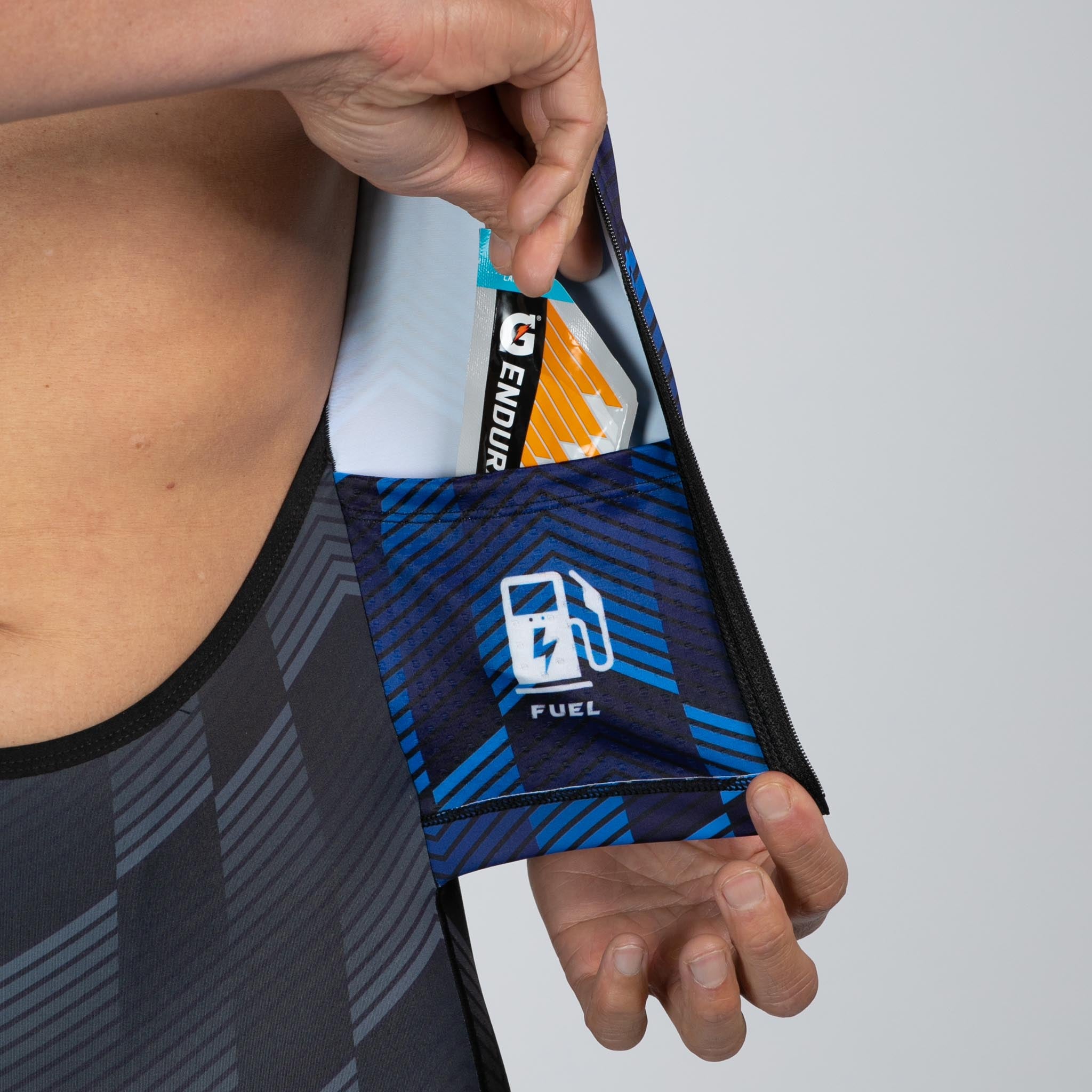 ZOOT Men's Ltd Tri Aero Full Zip Racesuit - Speedway